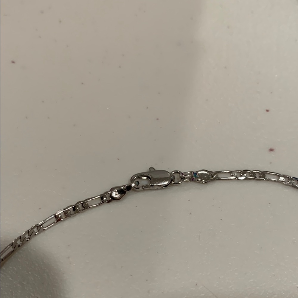 Elegant Silver Chain Necklace - Picture 3 of 4